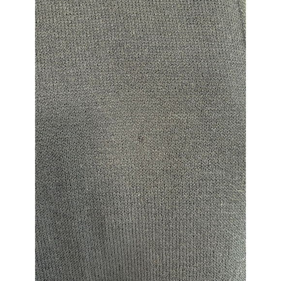 VTG St. John Sport Black Wool Blend Cardigan Dress Gold Trim Medium - Picture 7 of 7